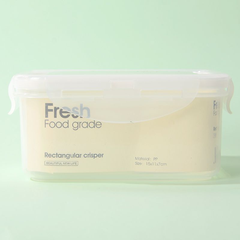 Caja fresca rectangular plastico 600ml